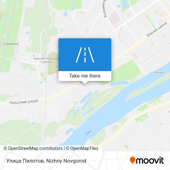 Улица Пилотов map