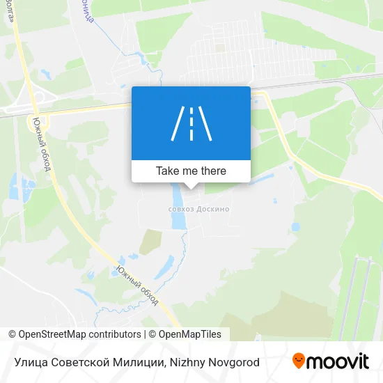 Улица Советской Милиции map