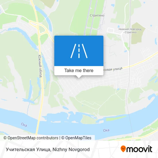 Учительская Улица map