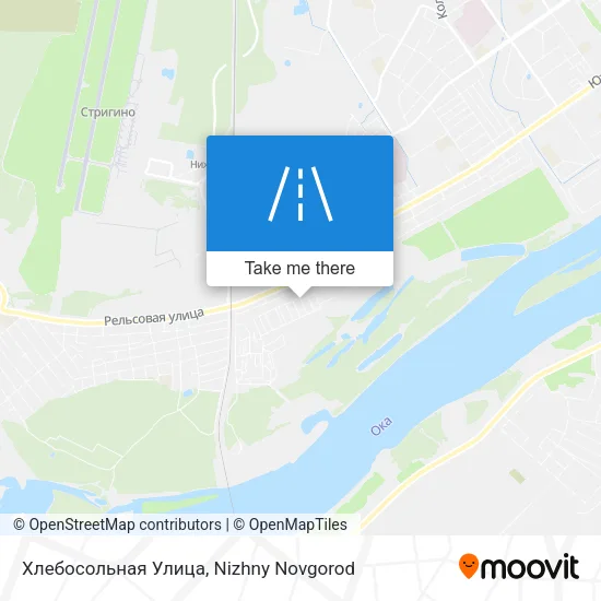 Хлебосольная Улица map