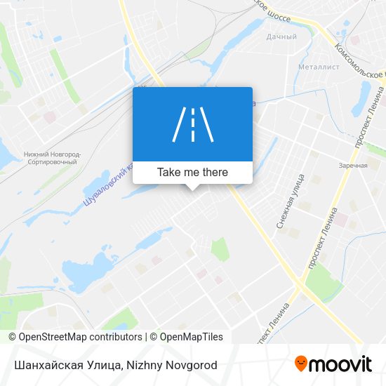 Шанхайская Улица map