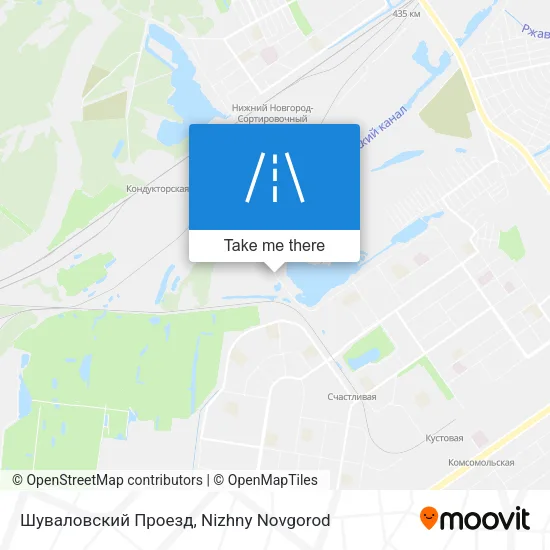 Шуваловский Проезд map