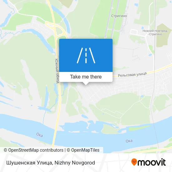 Шушенская Улица map