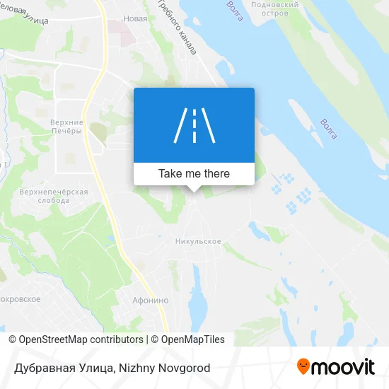 Дубравная Улица map
