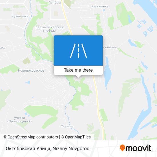 Октябрьская Улица map