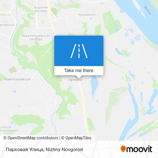 Парковая Улица map