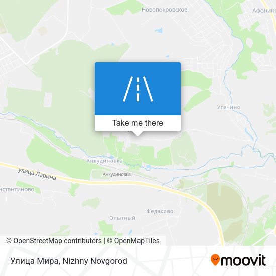 Улица Мира map
