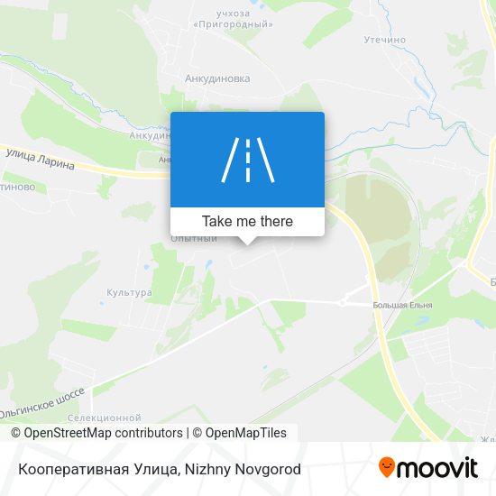 Кооперативная Улица map