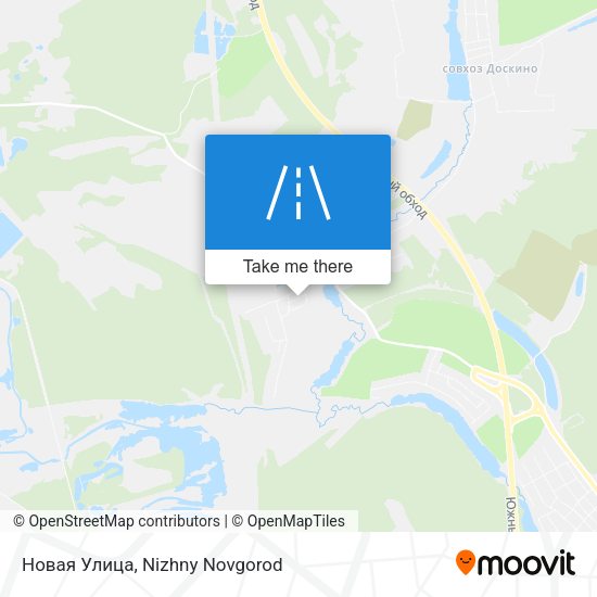Новая Улица map