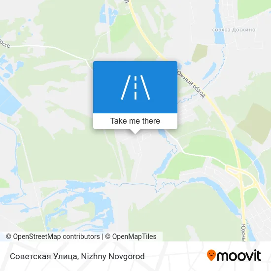 Советская Улица map