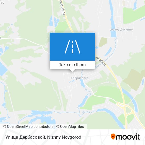 Улица Дербасовой map