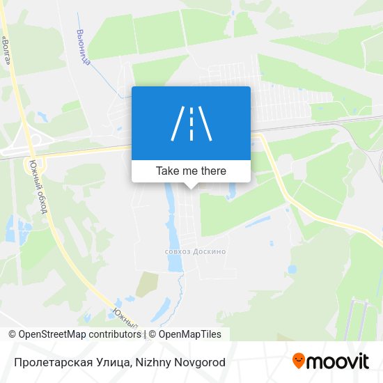 Пролетарская Улица map