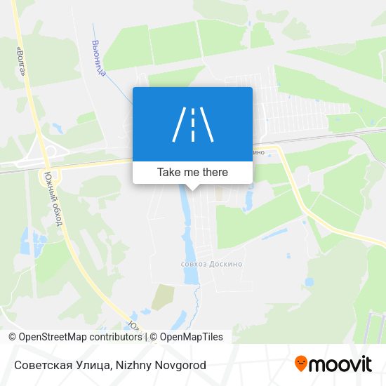 Советская Улица map