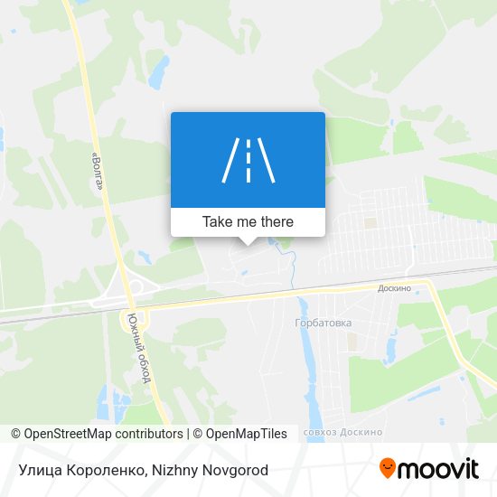 Улица Короленко map