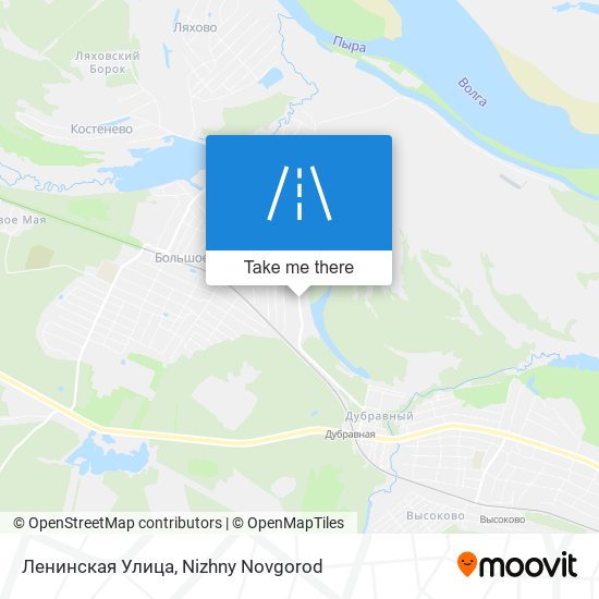 Ленинская Улица map