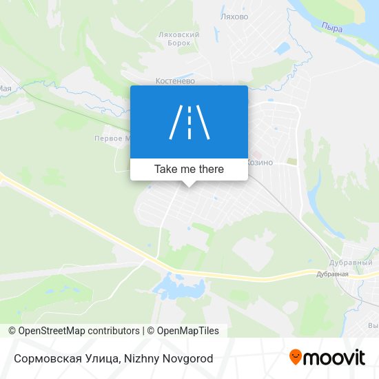 Сормовская Улица map