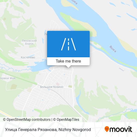 Улица Генерала Рязанова map