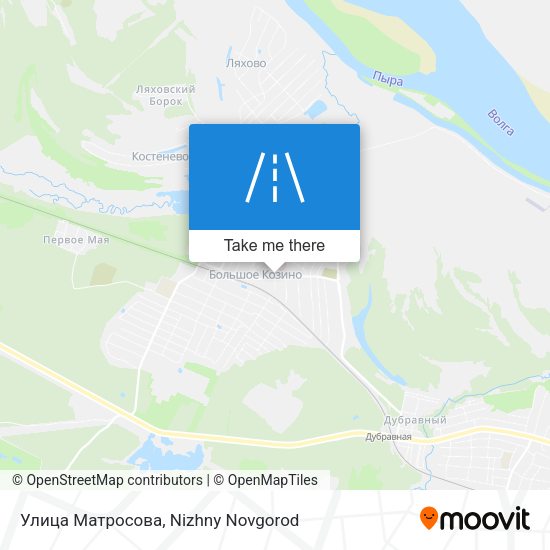 Улица Матросова map