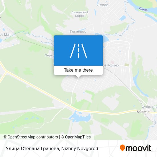 Улица Степана Грачёва map