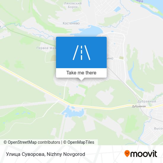 Улица Суворова map