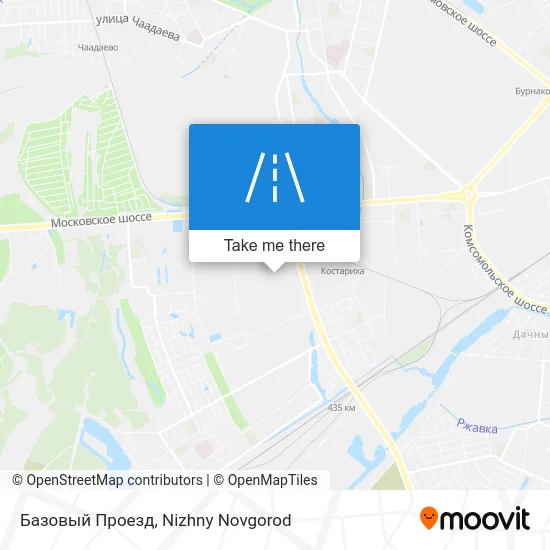 Базовый Проезд map