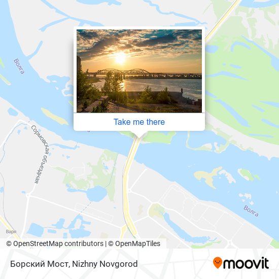 Борский Мост map