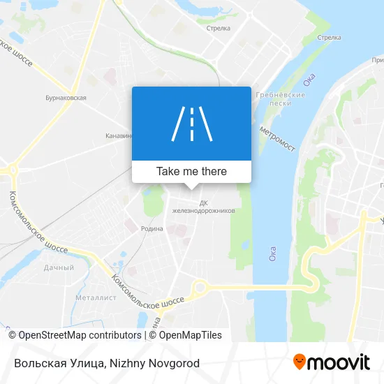 Вольская Улица map