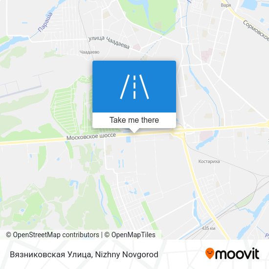 Вязниковская Улица map