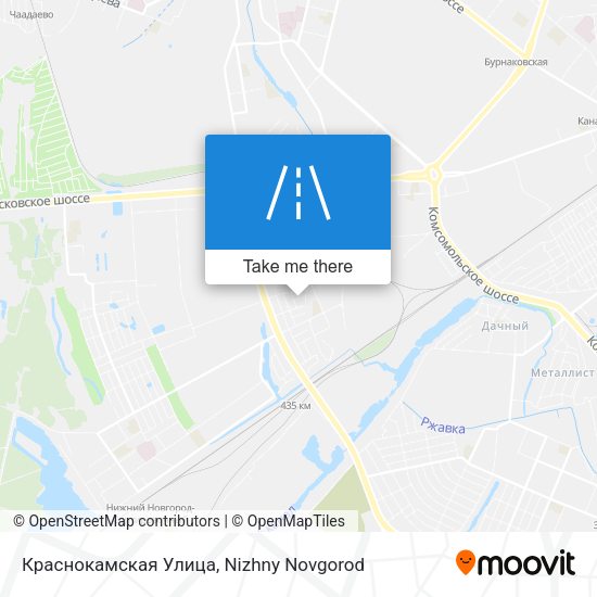 Краснокамская Улица map