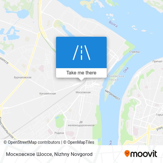 Московское Шоссе map