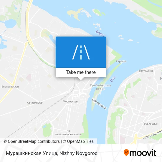 Мурашкинская Улица map