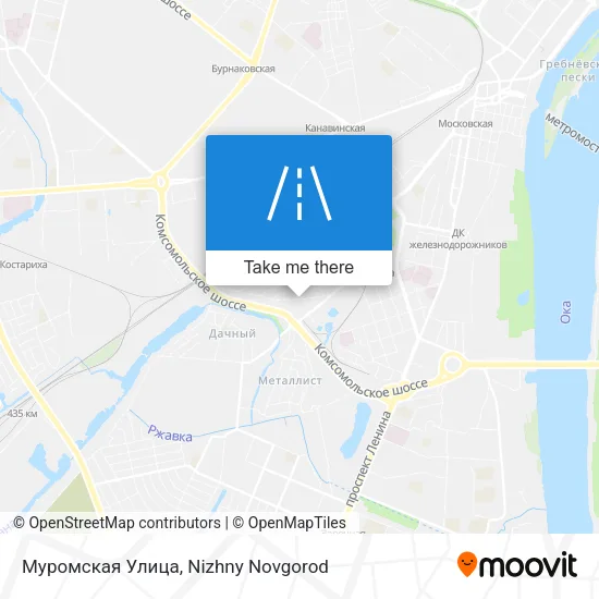 Муромская Улица map