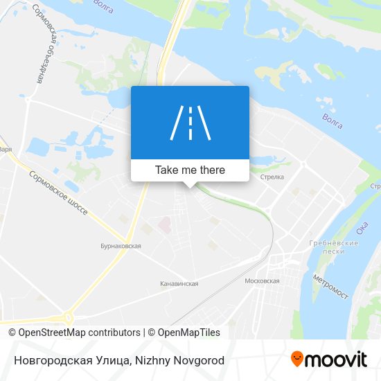 Новгородская Улица map