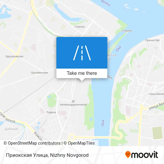 Приокская Улица map