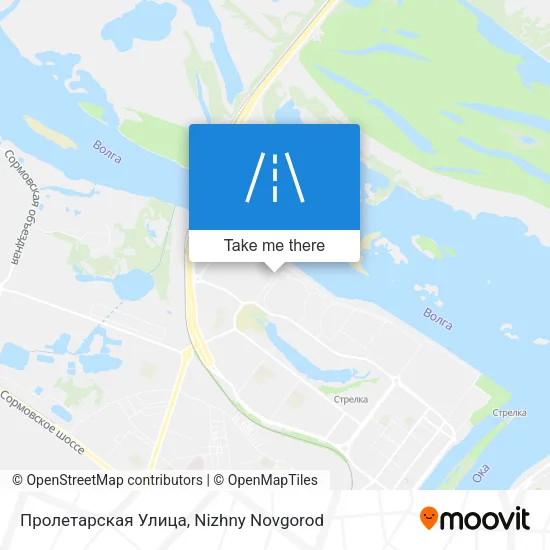 Пролетарская Улица map