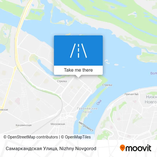 Самаркандская Улица map