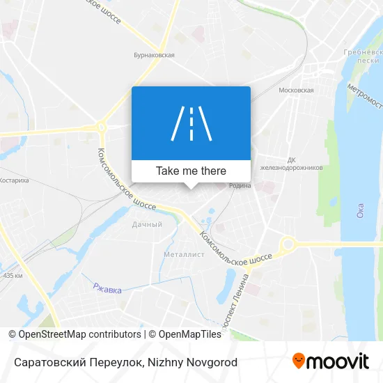 Саратовский Переулок map