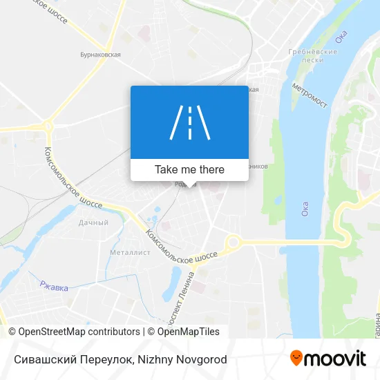 Сивашский Переулок map