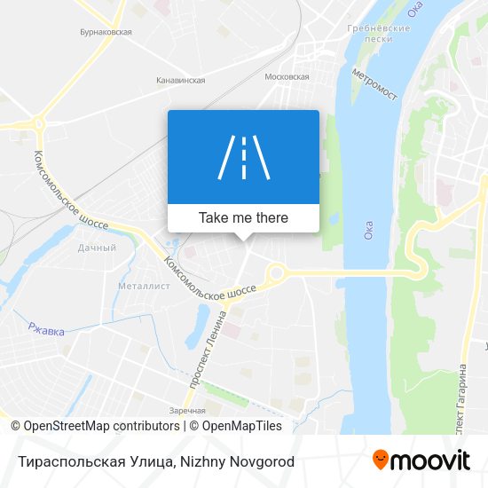 Тираспольская Улица map