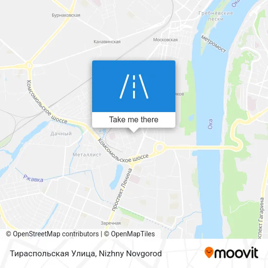 Тираспольская Улица map