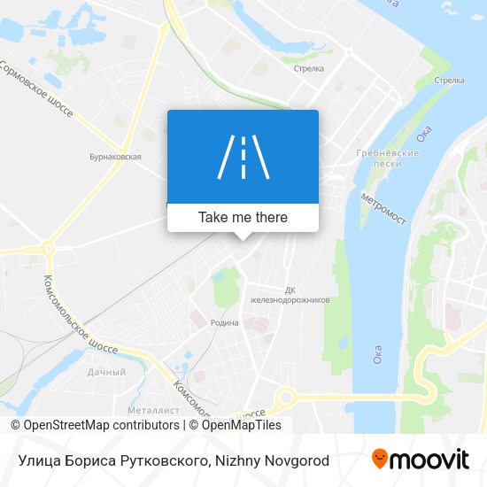 Улица Бориса Рутковского map