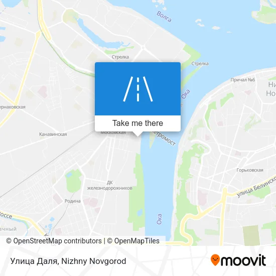 Улица Даля map