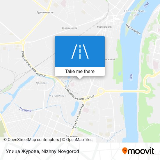Улица Журова map