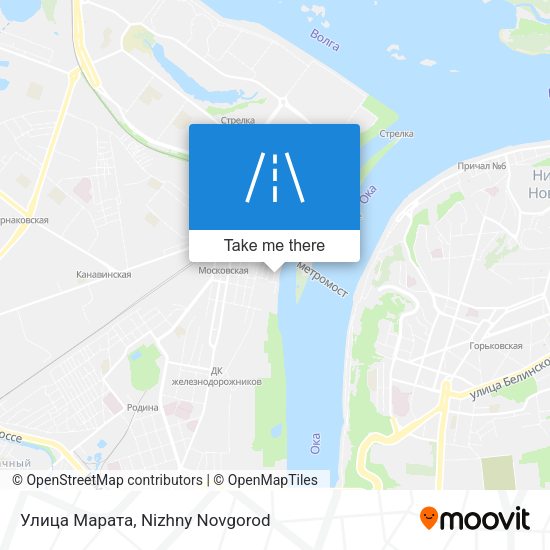 Улица Марата map