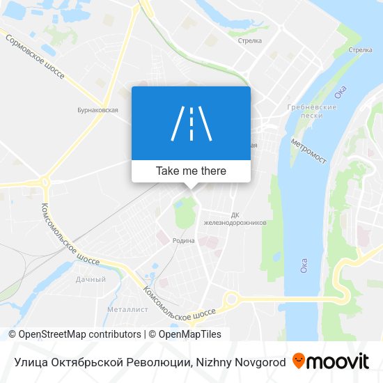 Улица Октябрьской Революции map