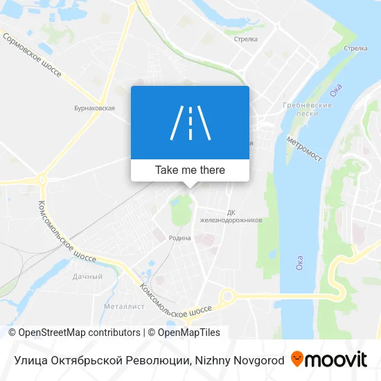 Улица Октябрьской Революции map