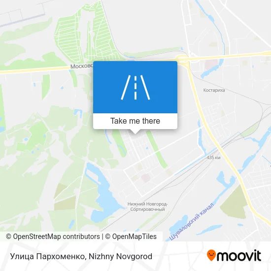 Улица Пархоменко map