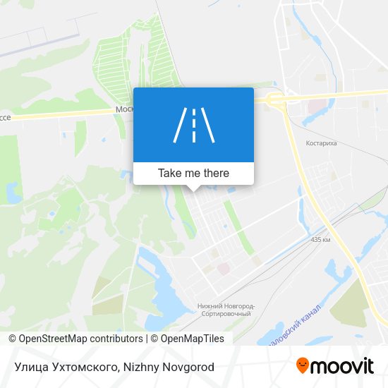 Улица Ухтомского map