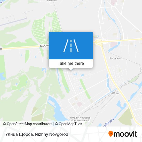 Улица Щорса map