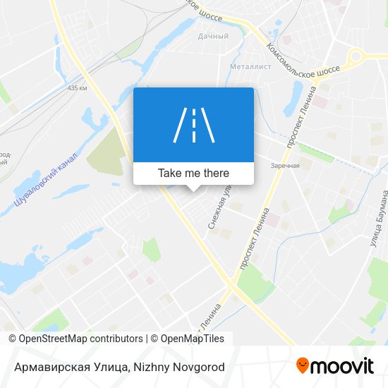 Армавирская Улица map